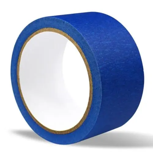 Produktbild: EXCEART Malerband Türverriegelungsschutz Klebebandpinselfarbe geiles Band Umschlagaufkleber hochzeit Tapenade Magnetband breites Abdeckband panters Klebeband weit klebriges Papier 3d