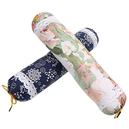Produktbild: EXCEART Nackenstützkissen Tannenzweige Zirbenholz Zirbenkissen Wermut Rundhals Wermut Moxibustion Zervikale Traktion Lindern Hals Schmerzen Duftstein Zirbenspäne Zirbenspray Schlafkissen