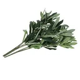 Produktbild: EXCEART Olivenbaum Künstlich Künstliche Olive Zweig Gefälschte Anlage Olive Äste Grün Blätter Stem Fotografie Requisiten für Home Garten Büro Hochzeit Dekoration Balkon Deko
