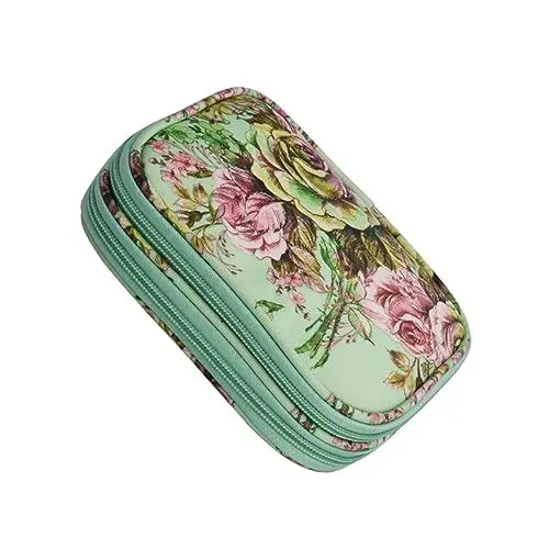 Produktbild: EXCEART Projekttaschen Stricken Häkelnadel-etui Stricktasche Mit Reißverschluss Garnbeutel Organisator Zur Aufbewahrung Von Garn Reisetasche Für Stricknadeln Reißverschlusstasche Weben