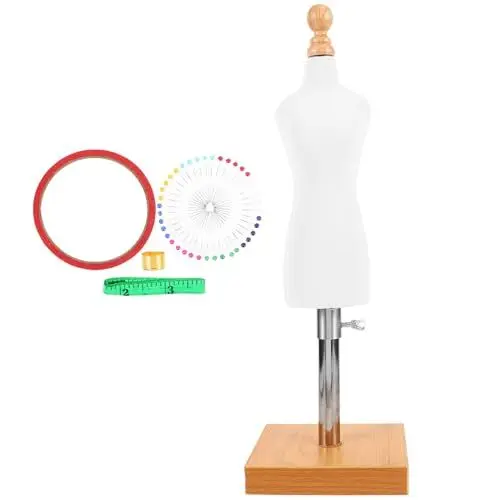 Produktbild: EXCEART Puppenkleid Form 1/4 Mini Schaufensterpuppe Modell Stoffkleid Kleidung Abnehmbarer Ausstellungsständer Für Puppenhaus-Ausstellungshalter Spielzeug