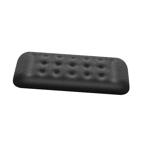 Produktbild: EXCEART Ergonomische Rutschfeste Handgelenkauflage Aus Memory-schaum Für Computer Und Laptop Unterstützung Für Handballen Für Büro Und Gaming Schwarz Einzelhand