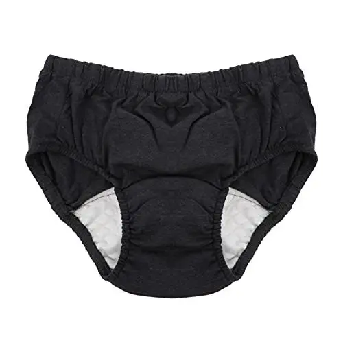 Produktbild: EXCEART Waschbarer Inkontinenz Slip Hosen Höschen Inkontinenzslip für Damen mit Integrierter Saugeinlage Baumwolle ältere Menschen Erwachsene Windelhosen Herren Windeln Männer Frauen behinderte Pflege