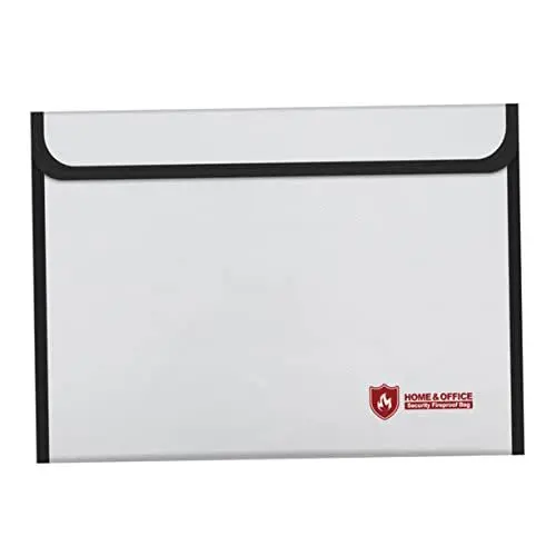 Produktbild: EXCEART feuerfeste Aktentasche document folder ordner folders wasserdichte und feuerfeste Tasche Tasche für Sicherheitsdokumente Wasserdichte Dokumententasche