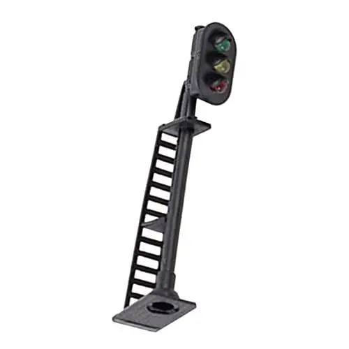 Produktbild: EXCEART modellbahn Lichter ampeln ampelschirm rot Model Railway Eisenbahnmodell leichte Verzierung leuchtendes Signallichtmodell Eisenbahn-Signallicht-Modell Sandtisch-Layout- Metall