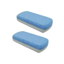 Produktbild: Exceart 2pcs Bimsstein Doppelseitiger Hornhaut Stein Hautentferner Peeling Pediküre Fußpflege Werkzeuge Bade Dusche Zubehör