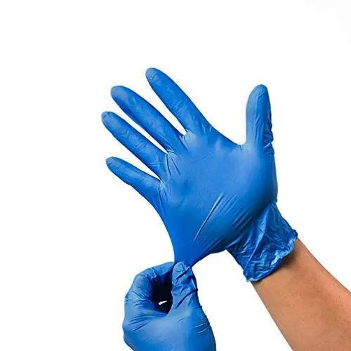 Produktbild: Exceart 40Pcs Einweghandschuhe Medizinische Untersuchungshandschuhe Nicht Sterile Haushaltshandschuhe für Die Hausmannskost Outdoor-Reisegröße S (Blau)