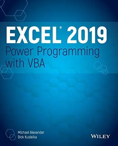 Produktbild: Excel 2019 Power Programming with VBA