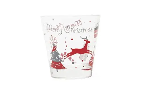 Produktbild: Excelsa 64284 Christmas Set mit 6 Wassergläsern, Glas, durchsichtig