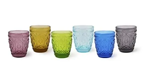 Produktbild: Excelsa 64347 Vinci Set mit 6 Wassergläsern, Glas, grau