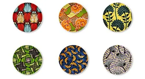 Produktbild: Excelsa Afrika Dessertteller-Set, 6 Stück