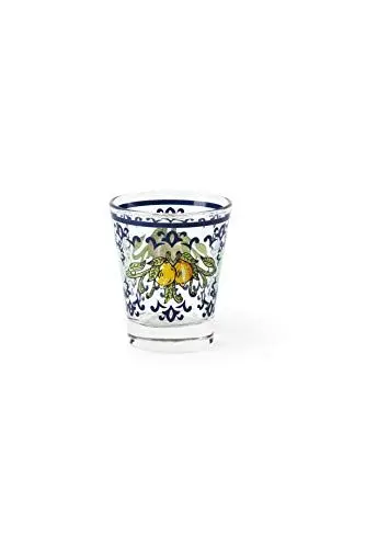 Produktbild: Excelsa 64248 Amalfi Set mit 6 Schnapsgläsern, Glas, blau