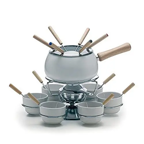 Produktbild: Excèlsa Fondue Set, 22-teilig, Weiß