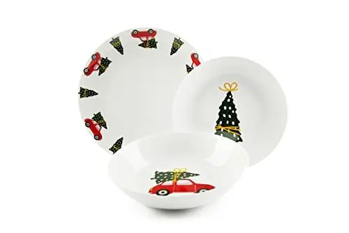 Produktbild: Excelsa Ready for Christmas Tellerservice, 18-teilig
