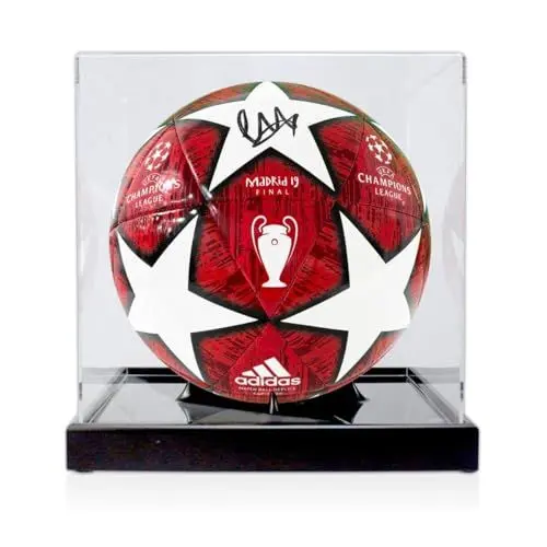 Produktbild: Exclusive Memorabilia Fußball 2018-19, signiert von Trent Alexander-Arnold. Schaukasten
