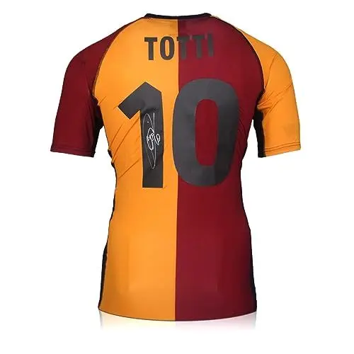 Produktbild: Exclusive Memorabilia Roma-Trikot 2001-02, signiert von Francesco Totti