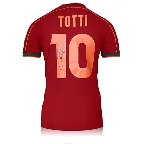 Produktbild: Exclusive Memorabilia Roma 1998-99 Fußballtrikot, signiert von Francesco Totti