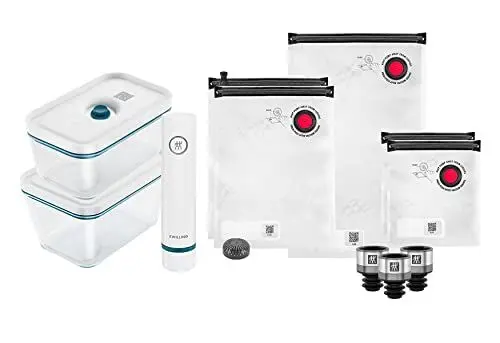 Produktbild: (Exclusive to Amazon) ZWILLING Fresh & Save Vakuum Starterset, Glas, 11-tlg., La Mer