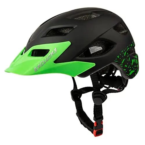 Produktbild: Exclusky Fahrradhelm Kinder Jungen, Kinder Fahrradhelm Mädchen für BMX Helm Kinder Radhelm Skaterhelm Verstellbar Kinderhelm Kinderfahrradhelm Fahrrad Helm Kind 50-57CM (ab 5-13 Jahre)