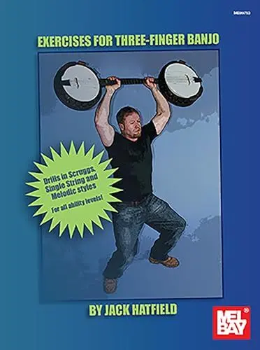 Produktbild: Exercises for Three-Finger Banjo: Drills in Scruggs, Single String and Melodic Styles