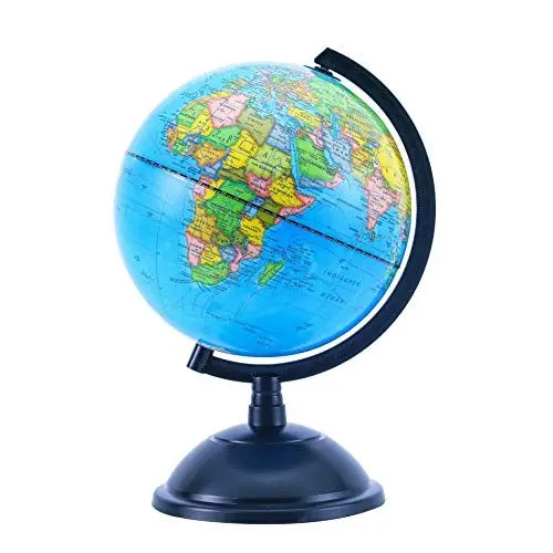 Produktbild: Exerz 20cm Schülerglobus, Lehrmaterial Globen - Deutsche Karte - Globus Kinder Bildung Drehbarer - Pädagogische/Geografische