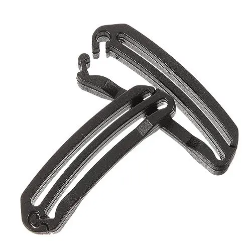 Produktbild: EXHUMKY 2 Stück Outdoor Kletterrucksack Schnallen Verstellbare Gürtelclips für und Kletterrucksäcke Langlebig und Vielseitig Einsetzbar für Verschiedene Rucksackstile