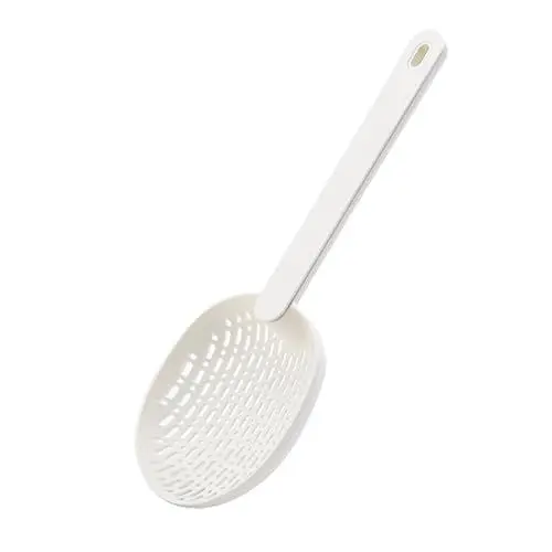 Produktbild: EXHUMKY Langer Küchensieb Löffel aus Praktischer Nudellöffel mit Ergonomischem Griff zum Abseihen von Spaghetti Hotpot und Langlebig und Hitzebeständig