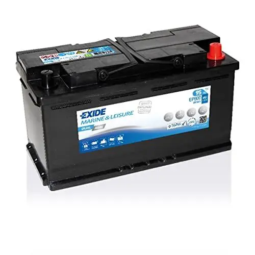 Produktbild: Exide EP800 Dual AGM Starter-Batterie und Versorgungsbatterie 12V 92Ah 800Wh 850A