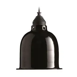 Produktbild: Exo Terra Reptile Dome, Aluminium Reflektorlampe, hitzebeständige Porzellanfassung, geeignet für Lampen bis 75W, Fassung E27, Schwarz, 1 Stück (1er Pack)
