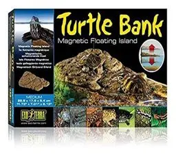 Produktbild: Exo Terra Turtle Bank, magnetische, schwimmende Insel für Schildkröten, ideal für Aqua-Terrarien, mittel