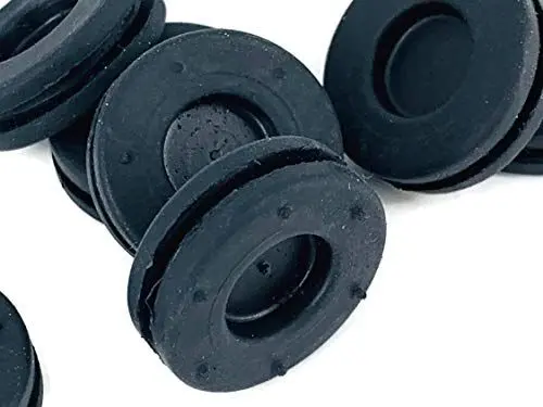 Produktbild: eXODA Kabeltülle 11mm geschlossen Gummi Kabeldurchführung Membrandurchführung 10 Stück für effektiven und sicheren Kabelschutz in verschiedenen Anwendungen