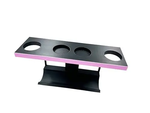 Produktbild: eXODA Wandhalterung für Shark Flex Style Haartrockner Zubehör in Pink geeignet für Haartrockner 30 bis 50 mm Durchmesser inklusive Montagematerial und Zubehöröffnungen