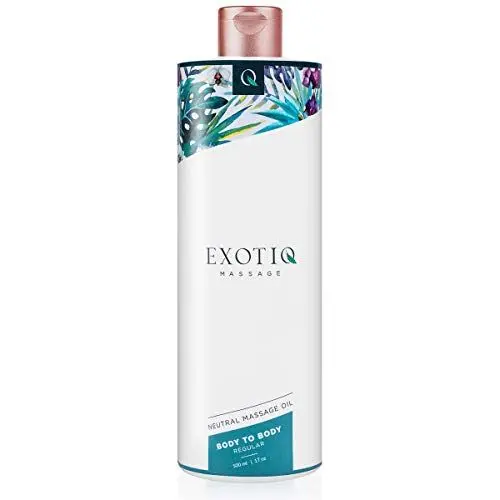 Produktbild: Exotiq Massage Oil Body to Body Oil - Massageöl Entspannung für eine Sinnliche Massage - Massage Öl für eine Körper-zu-Körper-Massage - 500ml