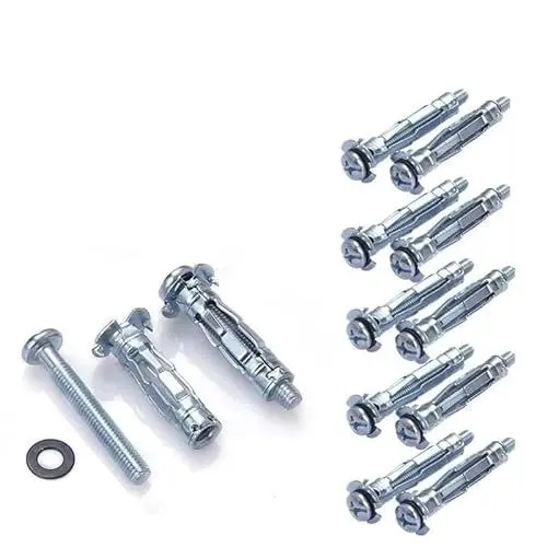 Produktbild: Expansionsbolzen, Bolzen, Schrauben, Ankerbolzen, Schrauben, Schrauben, Expansionsbolzen, Trockenbauanker, Gipskarton-Hohlraumdübel, Dübel, Hohlwandanker für Decken, Expansionsschrauben, Löcher für