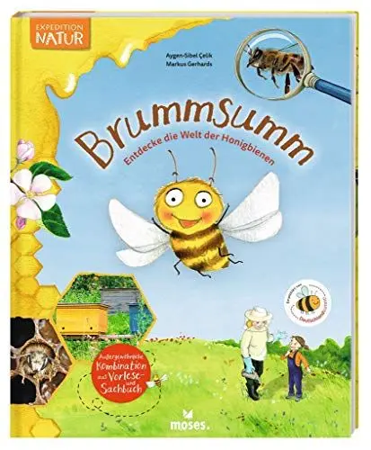 Produktbild: Expedition Natur: Brummsumm Entdecke die Welt der Honigbienen | Ein Buch für wissbegierige Forscher und Entdecker | Vorlese- und Sachbuch für Kinder ab 6 Jahren
