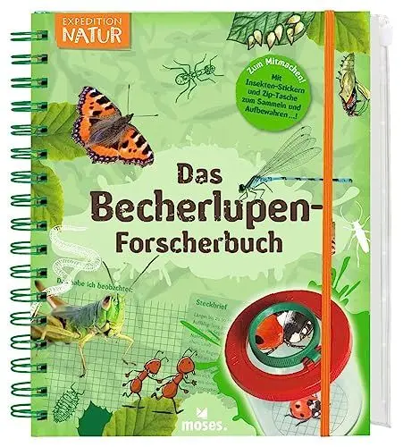 Produktbild: Expedition Natur. Das Becherlupen-Forscherbuch: Aktiv die Natur entdecken!