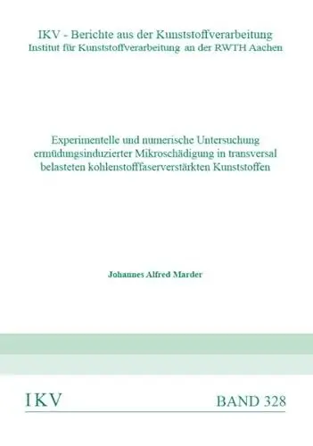 Produktbild: Experimentelle und numerische Untersuchung ermüdungsinduzierter Mikroschädigung in transversal belasteten kohlenstofffaserverstärkten Kunststoffen ... Kunststoffverarbeitung an der RWTH Aachen)
