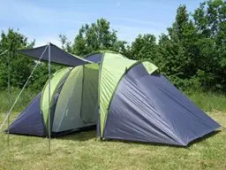Produktbild: 4 5 6 MANN FAMILIENZELT CAMPINGZELT CAMPING ZELT SIERRA 6 2 KABINEN 3000 MM