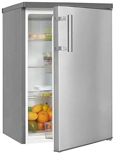 Produktbild: Exquisit Kühlschrank KS16-V-H-010E inoxlook | 133 l Nutzinhalt| LED-Licht