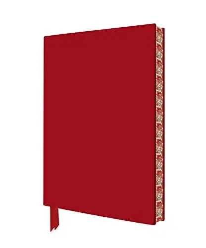 Produktbild: Exquisit Notizbuch DIN A5: Rubinrot: Unser hochwertiges, liniertes Blankbook mit Softcovereinband aus Kunstleder und farbigem, künstlerisch gestaltetem Buchschnitt