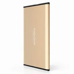 Produktbild: Externe Festplatte 320GB 2,5 Zoll Tragbare USB Festplatten External Hard Drive USB 3.0 Backups HDD für TV, PC, Mac, MacBook, Chromebook, Wii u, Laptop, Desktop, Windows (Gold)