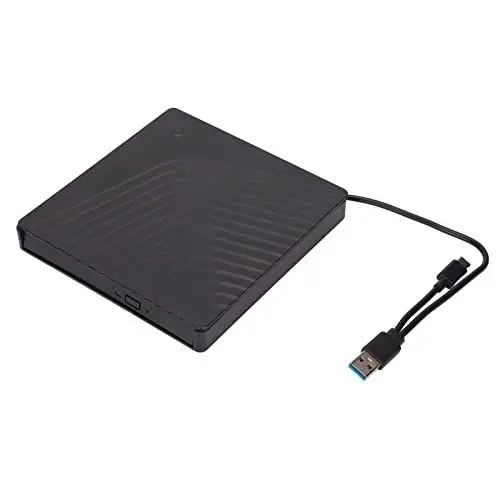 Produktbild: Bewinner Externes DVD-Laufwerk Box Abnehmbares USB3.0/USB2.0 5 Gbps Laptop Optisches Laufwerk Gehäuse für 12.7mm/9.5mm SATA DVD RW Laufwerk