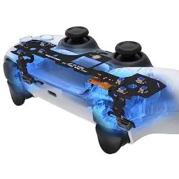 Produktbild: eXtremeRate 2 in 1 Ganzes Clicky Kit für ps5 Controller BDM-030, Mirco Switch Clicky Hair Trigger Kit&Taktile Face Clicky Kit, Mausklick Button Upgrade Kabel für ps5 Controller-Leicht Drück Version