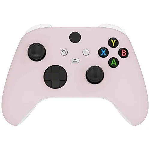 Produktbild: eXtremeRate Front Case für Xbox Series X/S, Matt Vordere Hülle Gehäuse Skin Shell Ersatzteil Set für Xbox Core Controller Model 1914(Pink)-Controller Nicht enthalten