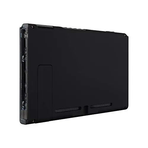 Produktbild: eXtremeRate Ersatz Rückgehäuse Case für Nintendo Switch Konsole, DIY-Rückplate & Kickstand Ständer Ersatzteil Hülle für Switch Console-Schwarz(KEIN Konsole)