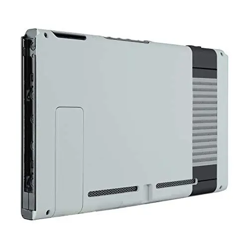 Produktbild: eXtremeRate Rückgehäuse Case für Nintendo Switch Console, DIY-Ersatz Rückplate & Back Shell Kickstand Ständer für Switch Konsole-Classic NES Stil(KEIN Konsole)