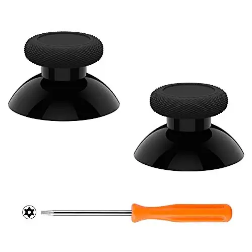 Produktbild: eXtremeRate Thumbsticks für Xbox Series X/S Controller,für Xbox One Standard/X/S/Elite 1,Analog Stick Joystick Joy-Sticks Analogsticks Aufsätze Zubehör-Schwarz
