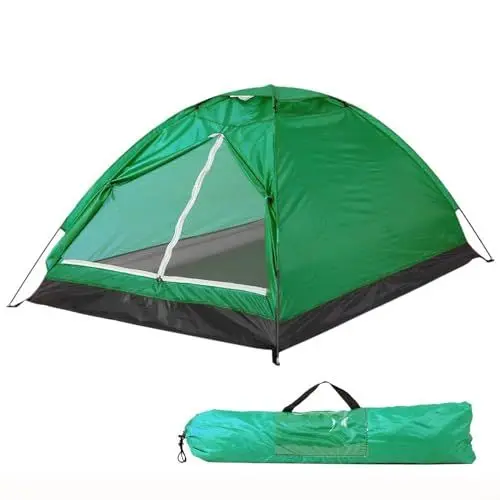 Produktbild: EXTRWORY Pop-Up-Zelte für Erwachsene, für Campingzelt, Regenfliege, Tragetasche, Zeltstangenset und Heringe (grün)