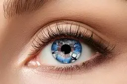 Produktbild: Eyecatcher 84080341-766 - Farbige Kontaktlinsen, 1 Paar, für 12 Monate, Mehrfarbig, Karneval, Fasching, Halloween