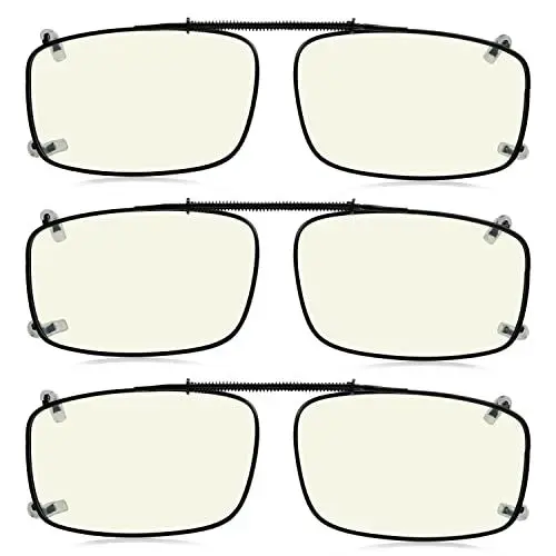 Produktbild: Eyekepper 3er-Pack Polarisierende Sonnenbrillen zum Aufstecken - 54 × 34 mm